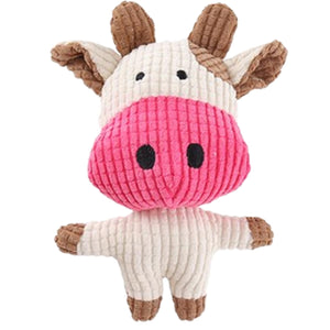 Squeaky Rabbit Plush Dog Toy