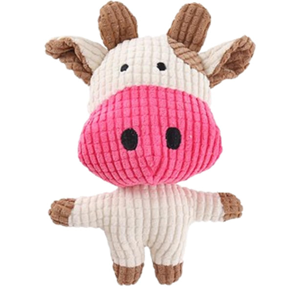 Squeaky Rabbit Plush Dog Toy