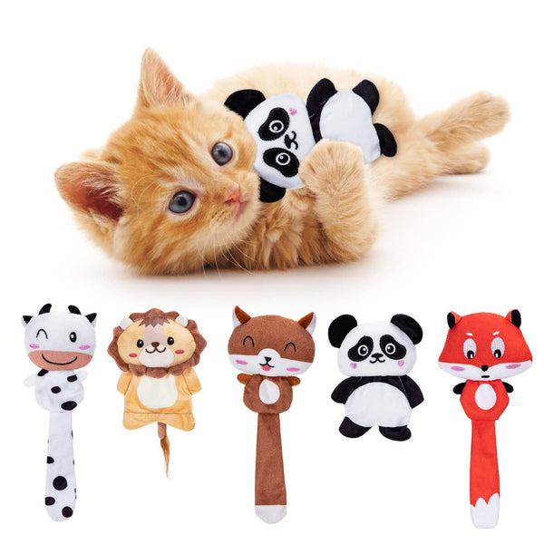 Nobleza Plush Catnip Kitten Play Pack